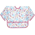 Bumkins Disney Bibs, Baby and Toddler Girls and Boys 6-24 Months, Long Sleeve, Essential Must Have for Eating, Feeding, Mess Saving Lightweight Waterproof Fabric Sleeved Smock, Cinderella