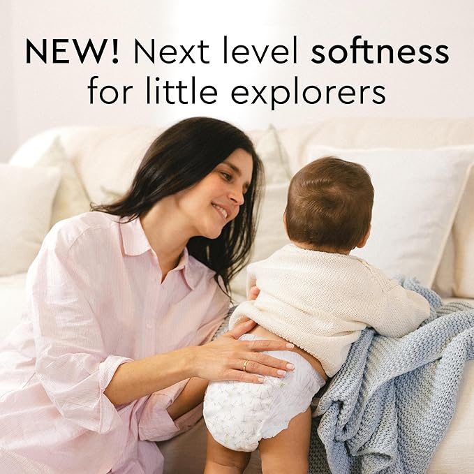 LILLYDOO Diaper Pants Toddlers - Size 3 (13-22 lbs), Half-Monthly Supply (87 Count), Skin-Friendly, Ultrasoft, Chlorine-Free, Snug Fit & Absorbent Pull On Diapers