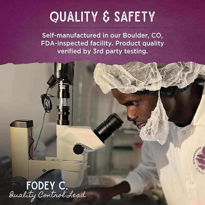 WishGarden Herbs Kick-Ass Allergy - Plant-Based Non-Drowsy Herbal Allergy Supplement with Nettle Leaf, Echinacea, & Yerba Santa, Supports Healthy Histamine Response to Seasonal Irritants, .66oz