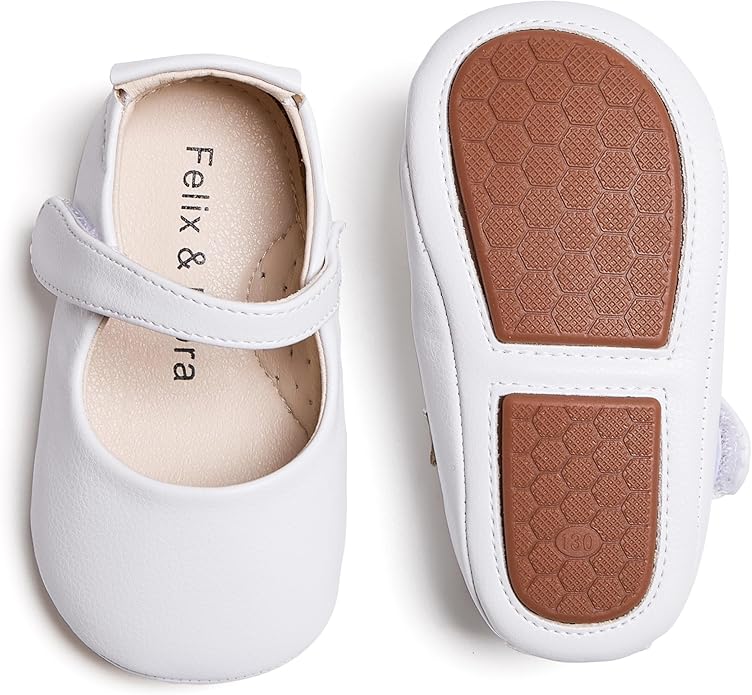 Soft Sole Baby Shoes - Infant Baby Walking Shoes Moccasins Rubber Sole Crib Shoes