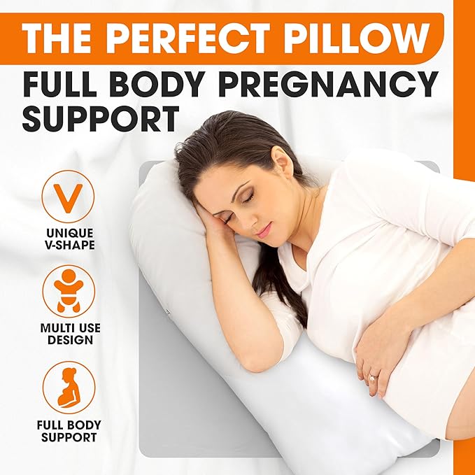 Cheer Collection 3-in-1 Nursing Pillow – Maternity Support for Pregnancy, Breastfeeding Cushion & Baby Lounger Nest with Removable Washable Cover - Great for Travel