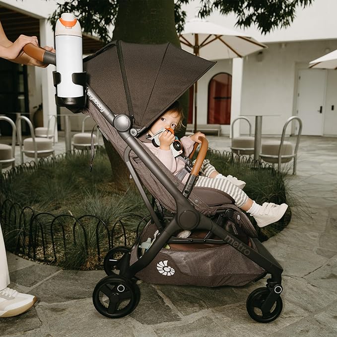Ergobaby Metro 3 Deluxe Baby Stroller for Newborns, Infants, and Toddlers | Jet Black