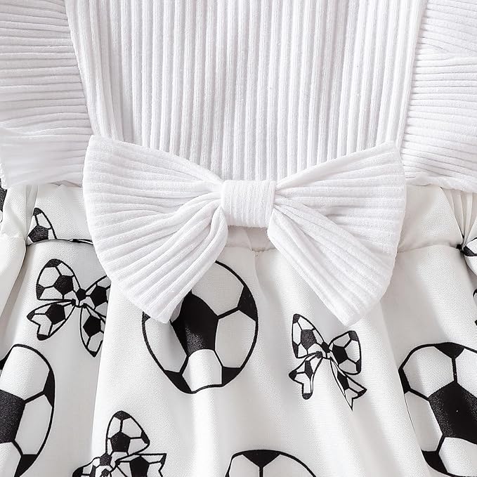 Chichoo Baby Girl Clothes Infant Fall Winter Outfits Newborn Long Sleeve Romper Dress Ruffle Bodysuit With Headband