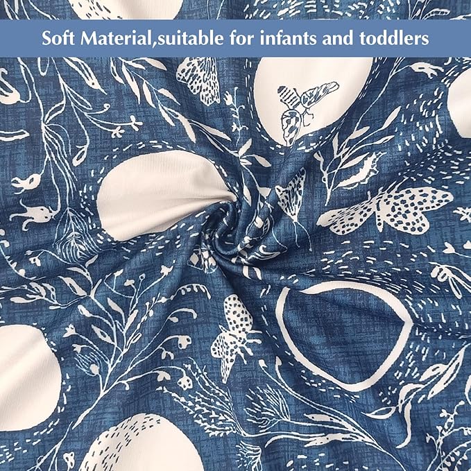 Winmany Baby Nursing Pillow Cover Newborn Removable Breastfeeding Pillowcover Cute Pattern Girls Boys Nursing Pillowcase for Breast and Bottole Feeding
