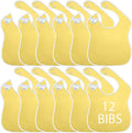 Large Waterproof Bibs Pastel Collection - 4pk, 12pk, 48pk
