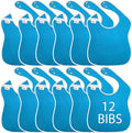 Large Waterproof Bibs Pastel Collection - 4pk, 12pk, 48pk