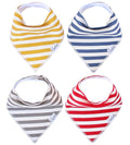 Copper Pearl Baby Bandana Drool Bibs for Drooling and Teething 4 Pack Gift Set Alpine, Soft Set of Cloth Bandana Bibs for Any Baby Girl or Boy, Cute Registry Ideas for Baby Shower Gifts