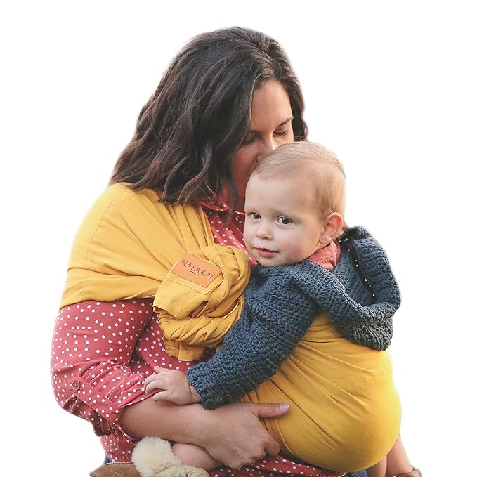 Nalakai Ring Sling Baby Carrier, Soft Linen Baby Sling, Baby Wrap, Comfort, Style, and Giving Back - Carry Your Little One with Love