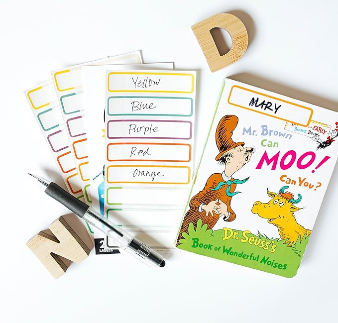 Daycare Labels Value Pack - Bottle and Clothing Labels, Waterproof