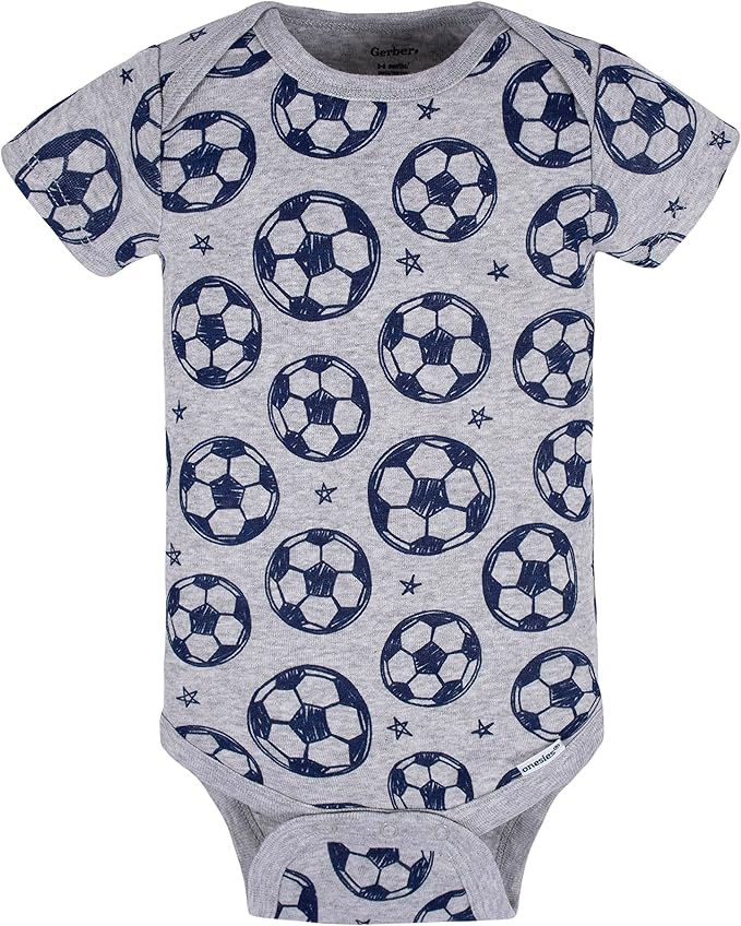 Gerber baby-boys 8-pack Short Sleeve Onesies Bodysuits