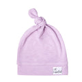 Copper Pearl Baby Beanie Hat Top Knot Stretchy Soft Lily