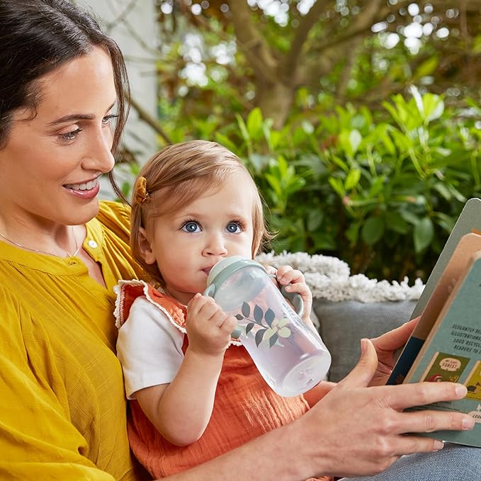 NUK for Nature Learner Cup, 10 oz, 9+ Months – BPA Free, Spill Proof Sippy Cup (Pack of 12)