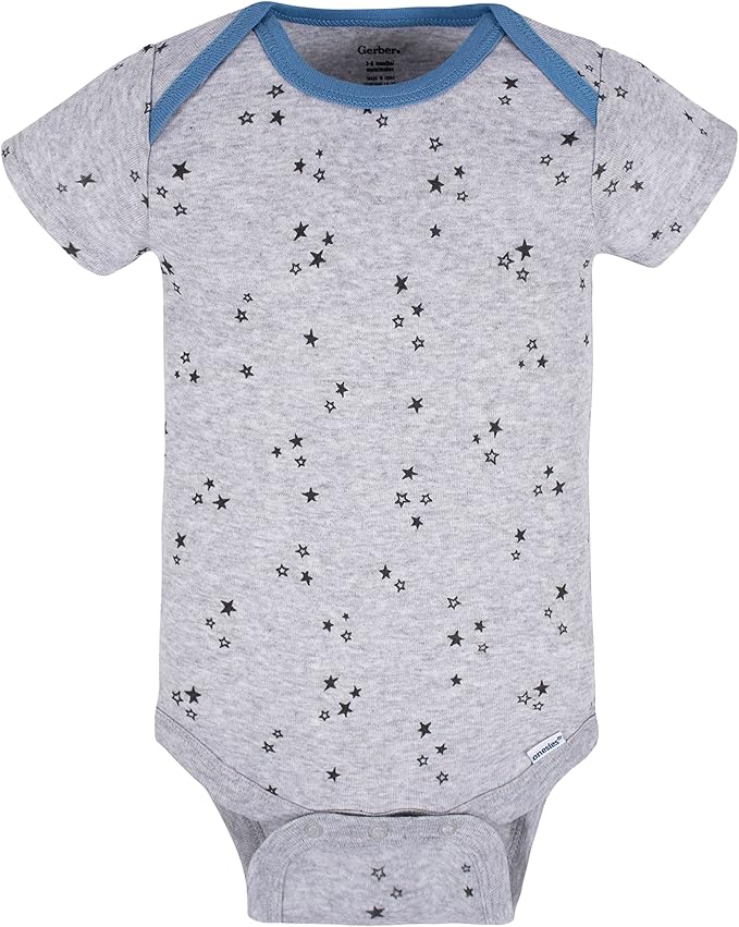 Gerber baby-boys 8-pack Short Sleeve Onesies Bodysuits