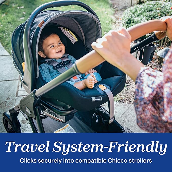 Chicco KeyFit® Max ClearTex® Infant Car Seat and Base, Rear-Facing Seat for Infants