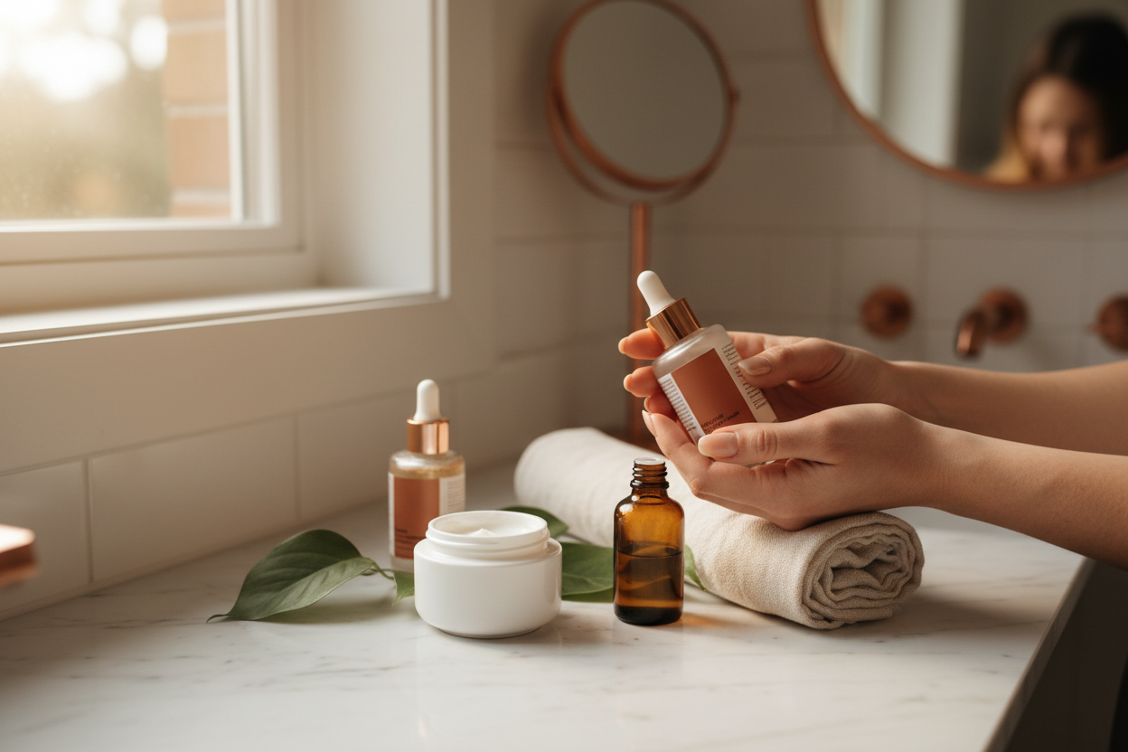 “Customer service is amazing. They helped me choose the right products for my skin type and even followed up to see how I was doing. Such a personal touch!” -Anne C. (make it real photo no face)