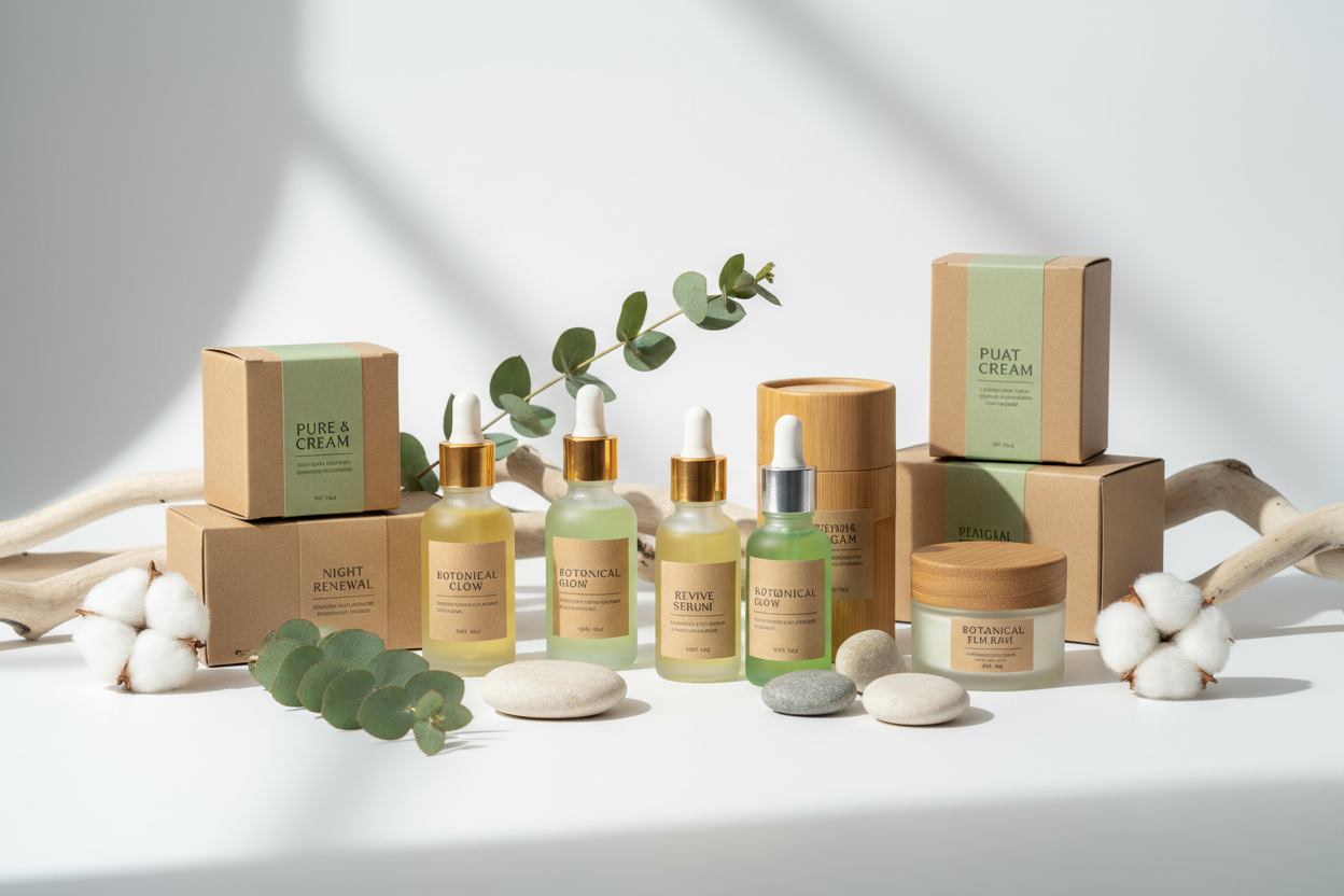 Gentle, safe, and sustainable options for conscious beauty lovers. (make it real photo)